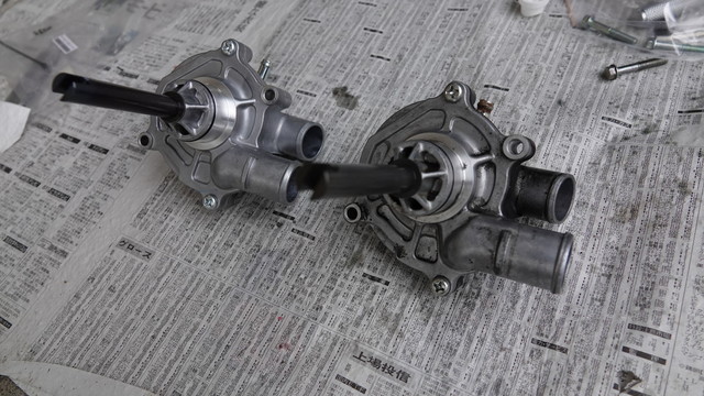 SUZUKI GSX-R1000 K9 クーラント液交換準備 その3 ウォーター
